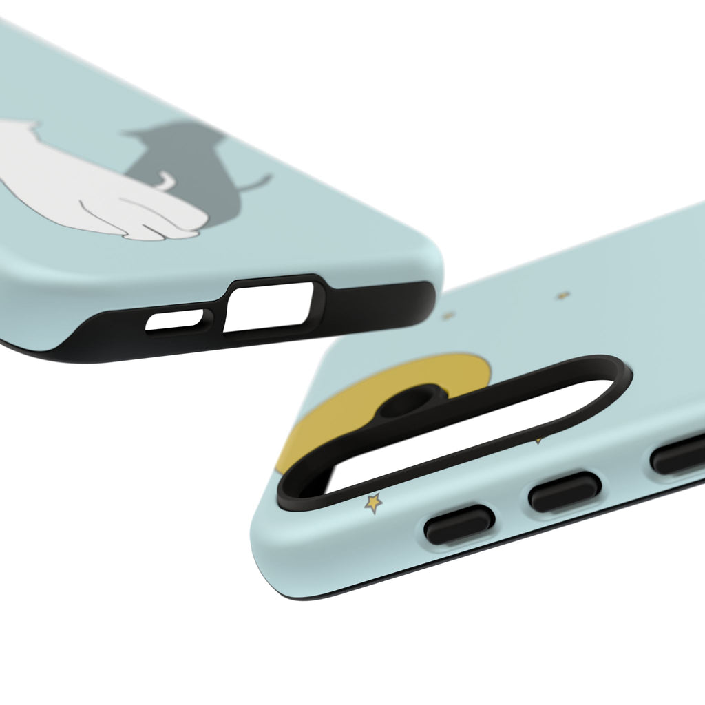Cute Cat Phone Case, Tough Phone Cover, Pet Lover Gift, Unique Case, Animal Decor, Birthday Gift