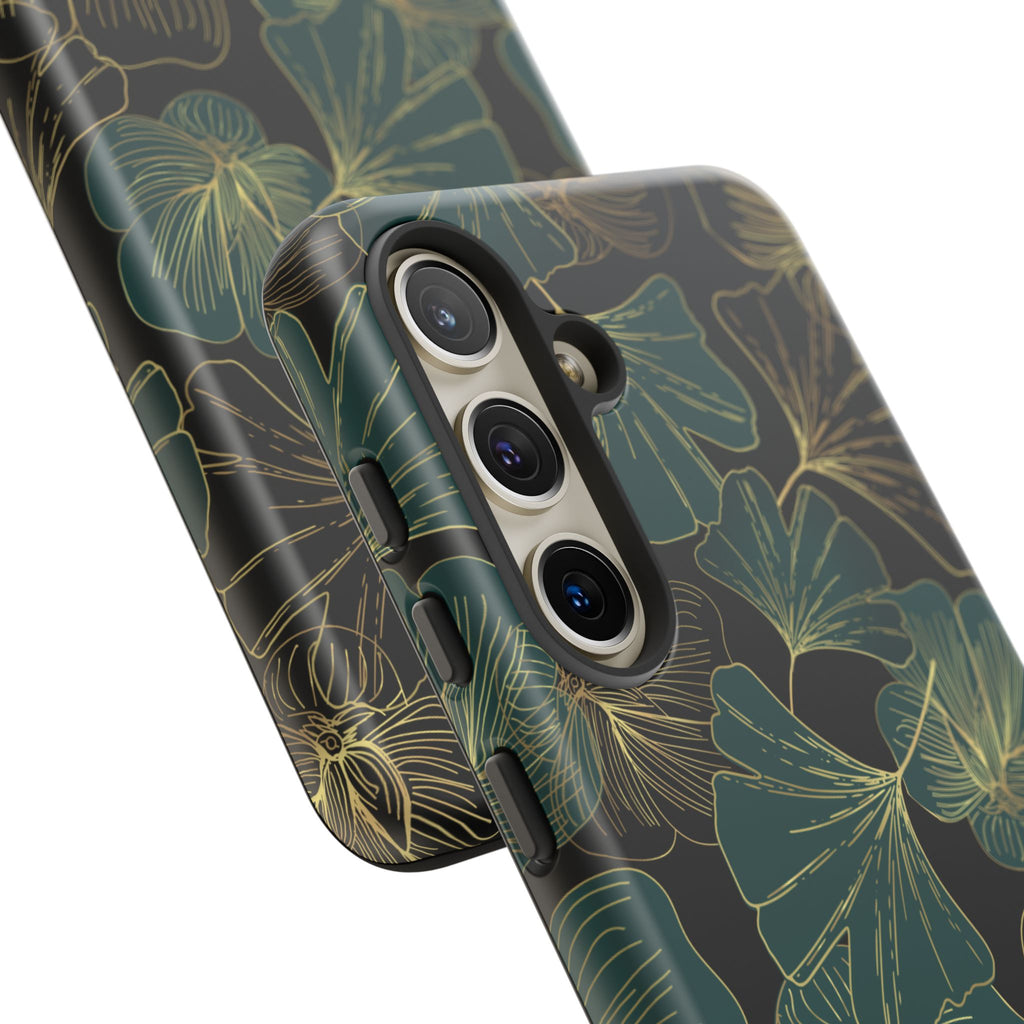 Floral Phone Case - Tough Cases, Protective Cover, Stylish Accessory, Gift for Her, Nature-Inspired Design
