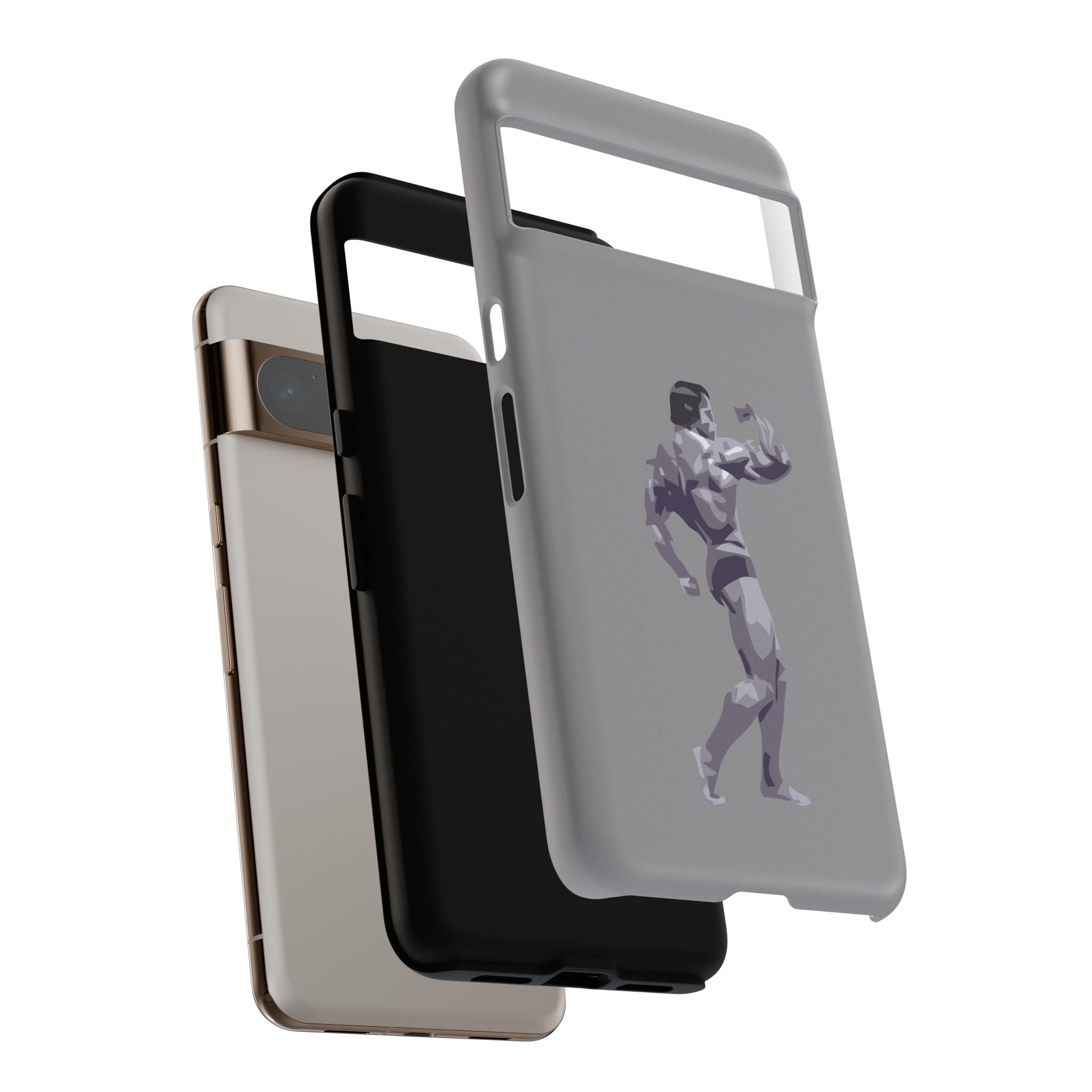 Muscle Man Phone Case - Tough Cases, Martial Arts Gift, Gym Lover Accessories, Inspirational Phone Cover, Unique Tech Gift