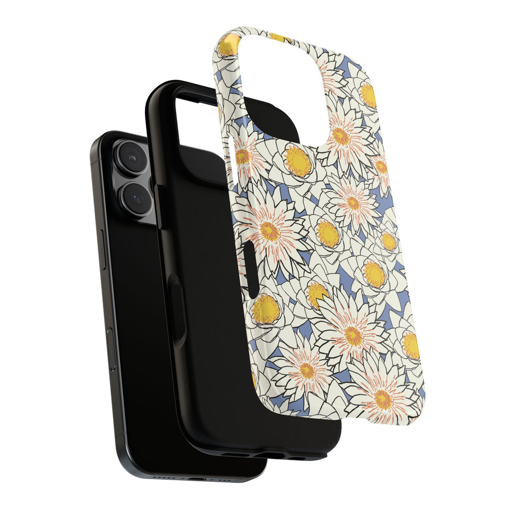 Stylish Phone Case, Floral Protective Cover, Gift for Nature Lovers, Trendy Tech Accessory, Customizable Phone Case