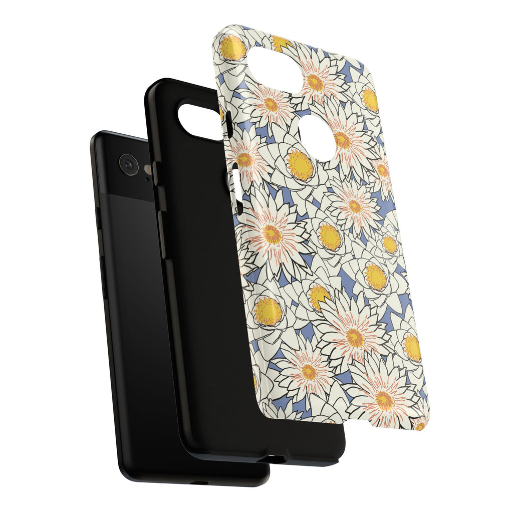 Stylish Phone Case, Floral Protective Cover, Gift for Nature Lovers, Trendy Tech Accessory, Customizable Phone Case