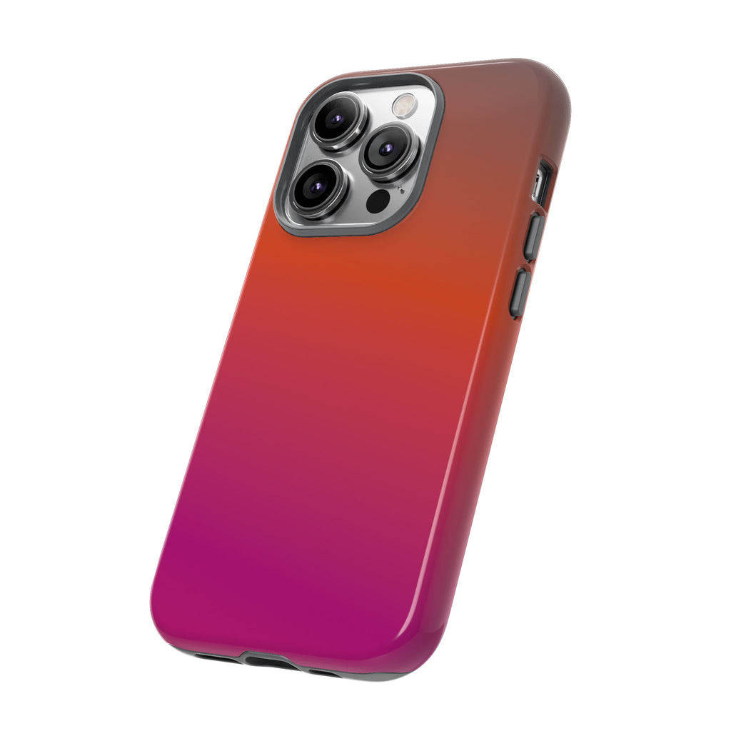 Gradient Phone Case, Custom Tough Case, Durable Phone Accessory, Vibrant Design, Gift for Tech Lovers, Birthday and Holiday Present