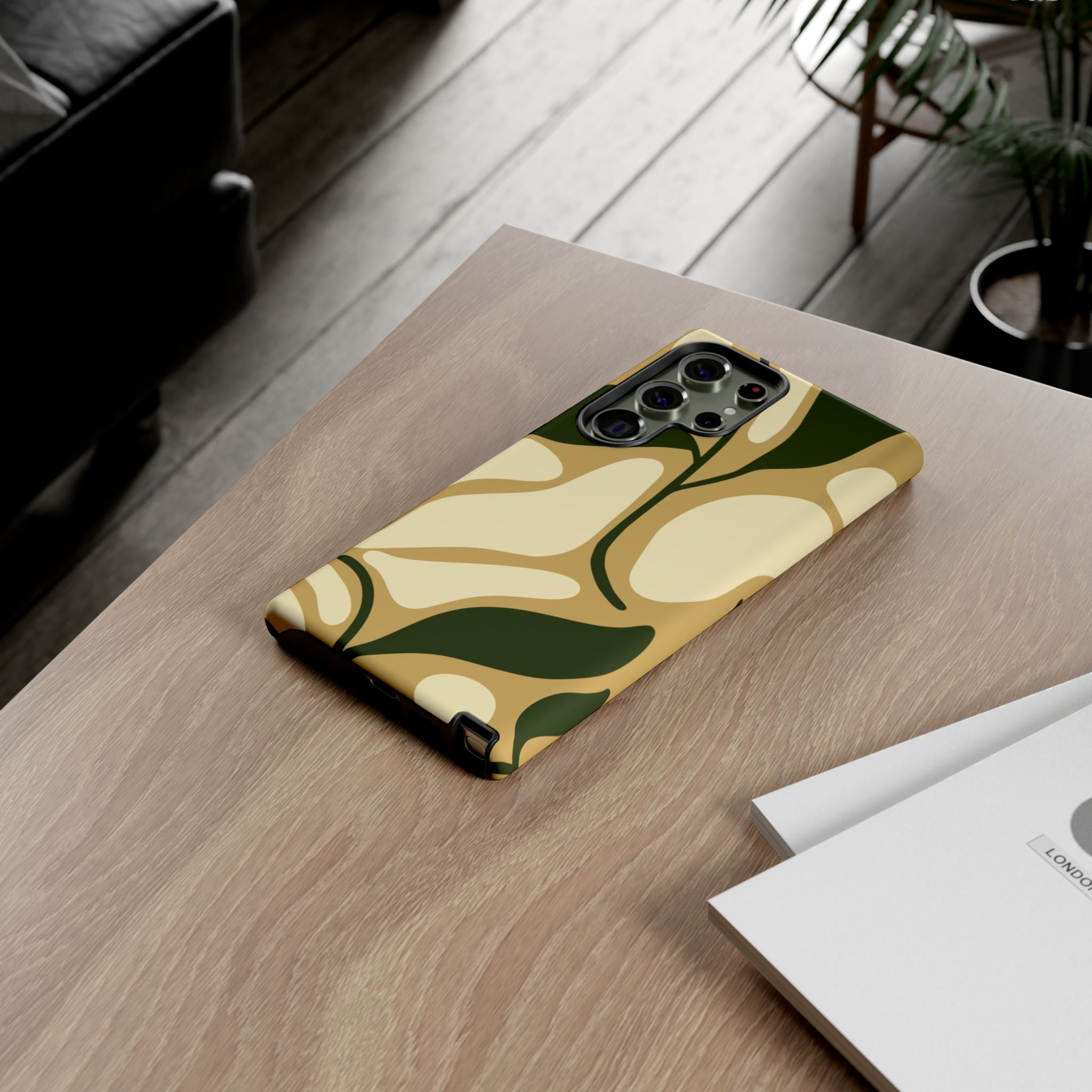 Stylish Flower Phone Case - Floral Protective Cover for Nature Lovers, Gift for Holidays, Unique Phone Accessory, Tough Case