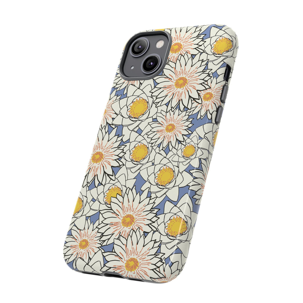 Stylish Phone Case, Floral Protective Cover, Gift for Nature Lovers, Trendy Tech Accessory, Customizable Phone Case
