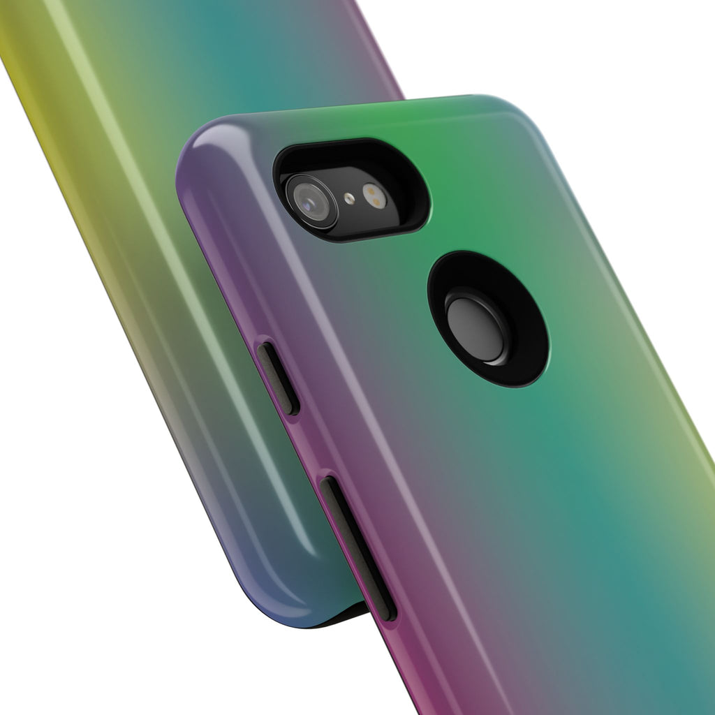 Gradient Phone Case, Tough Cases, Stylish Phone Protector, Unique Phone Cover, Gift for Tech Lovers, Colorful Phone Accessory
