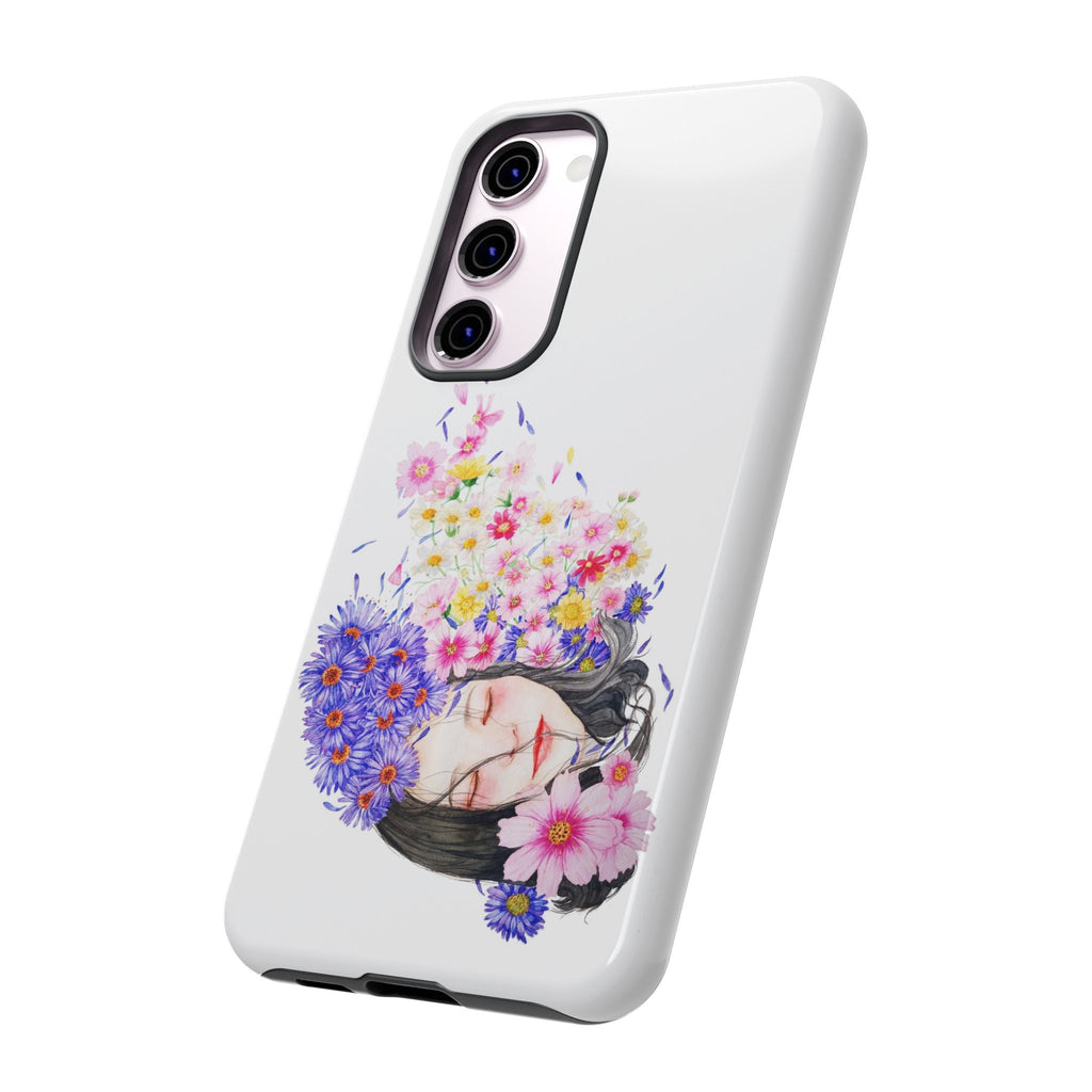 Floral Phone Case | Tough Cases | Cute Floral Design, Gift for Her, Spring Accessory, Mother's Day Gift, Stylish Protection