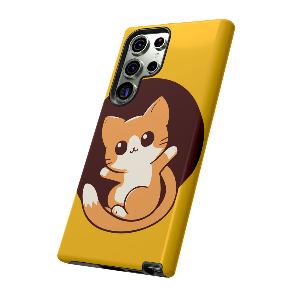 Cute Cat Phone Case | Tough Cases for Cat Lovers, Animal Design, Fun Gift, Unique Case, Durable Protection