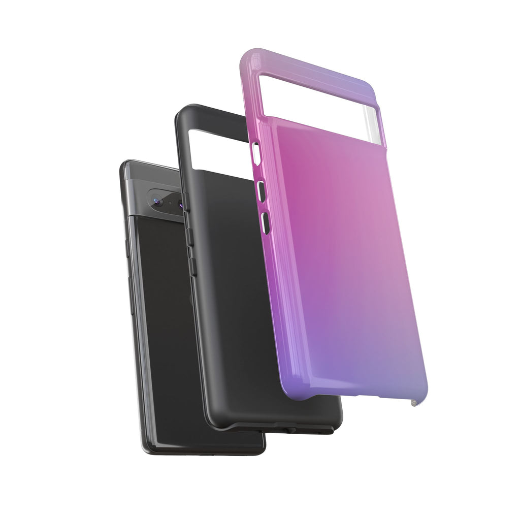 Stylish Phone Case, Tough Phone Cover, Gradient Phone Protector, Customizable Phone Shell, Durable Phone Accessory