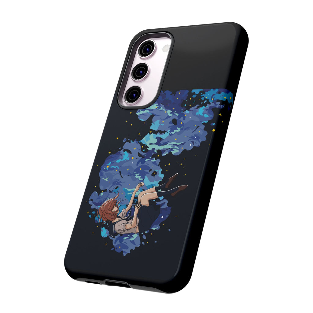 Tough Cases Phone Case - Artistic Galaxy Design, Cute Sleeve for Teens, Gift for Students, Unique Mobile Accessory, Trendy Tech Protection