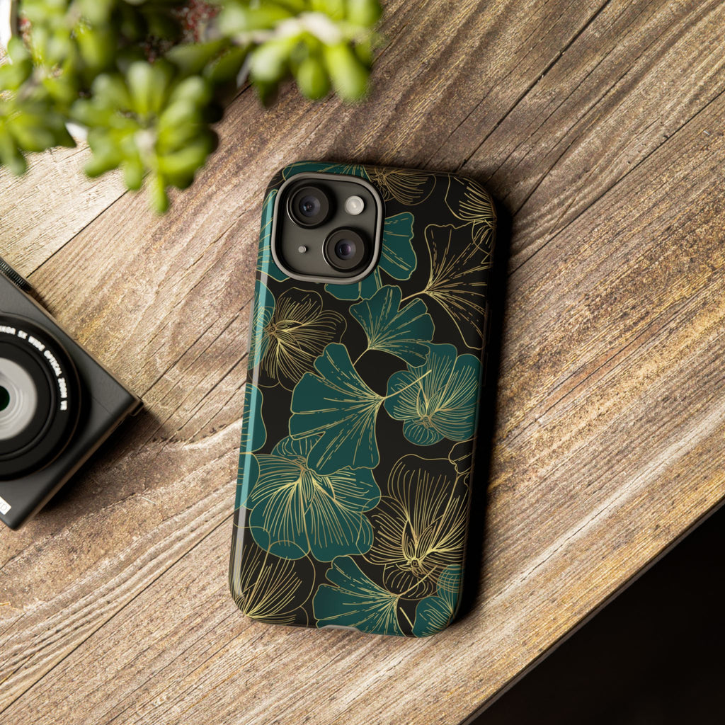 Floral Phone Case - Tough Cases, Protective Cover, Stylish Accessory, Gift for Her, Nature-Inspired Design