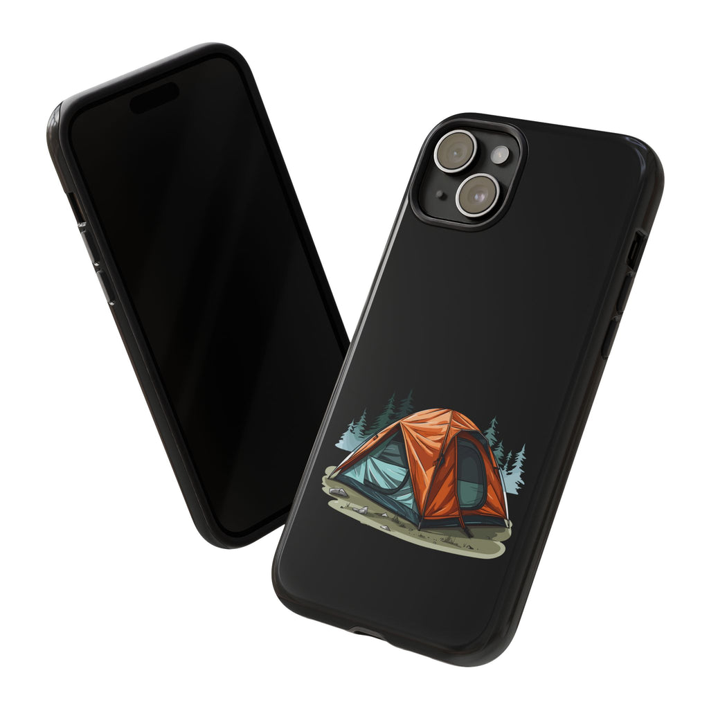 Camping Phone Case, Outdoor Adventure, Nature Lover Gift, Tough Cases, Hiking Accessory, Travel Gear, Camping Vibes