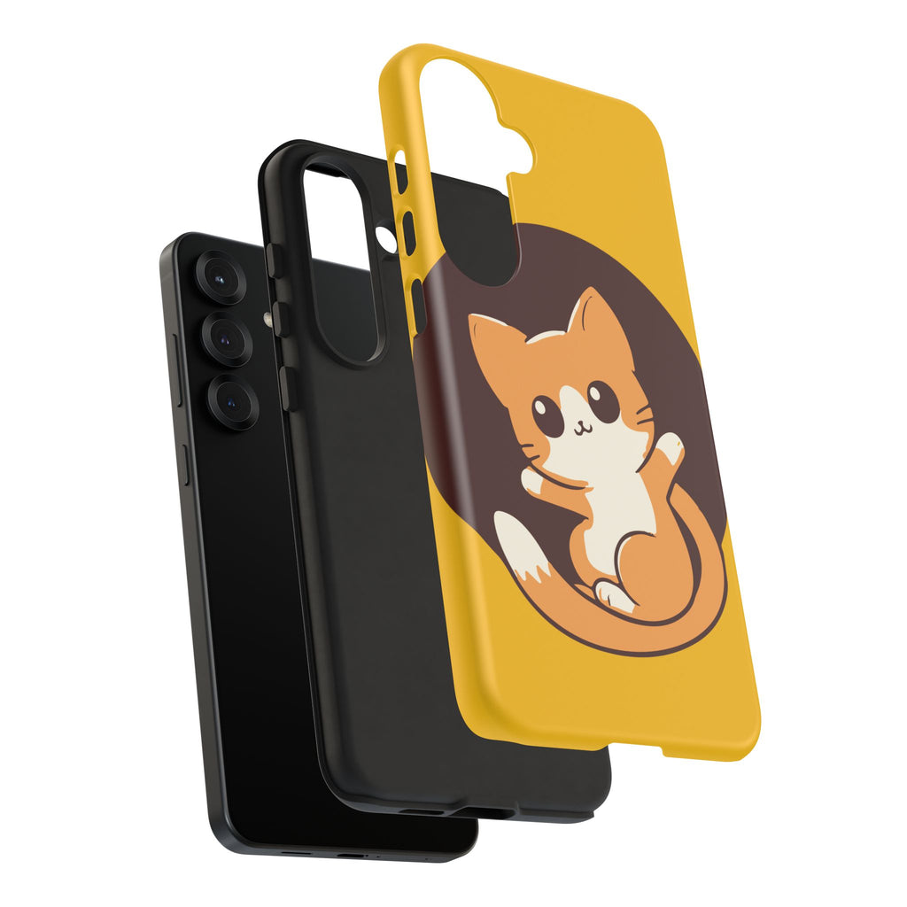 Cute Cat Phone Case | Tough Cases for Cat Lovers, Animal Design, Fun Gift, Unique Case, Durable Protection