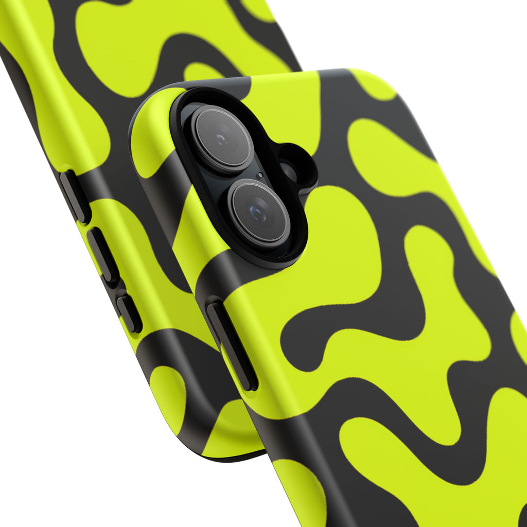 Bold Pattern Phone Case, Stylish Protective Cover, Unique Gift for Tech Lovers, Trendy Mobile Accessory, Rejuvenate Your Style