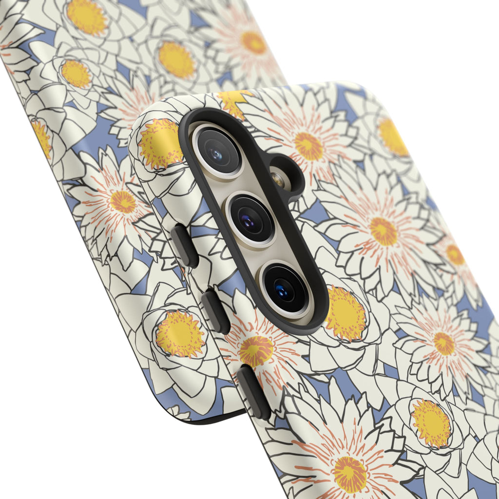 Stylish Phone Case, Floral Protective Cover, Gift for Nature Lovers, Trendy Tech Accessory, Customizable Phone Case