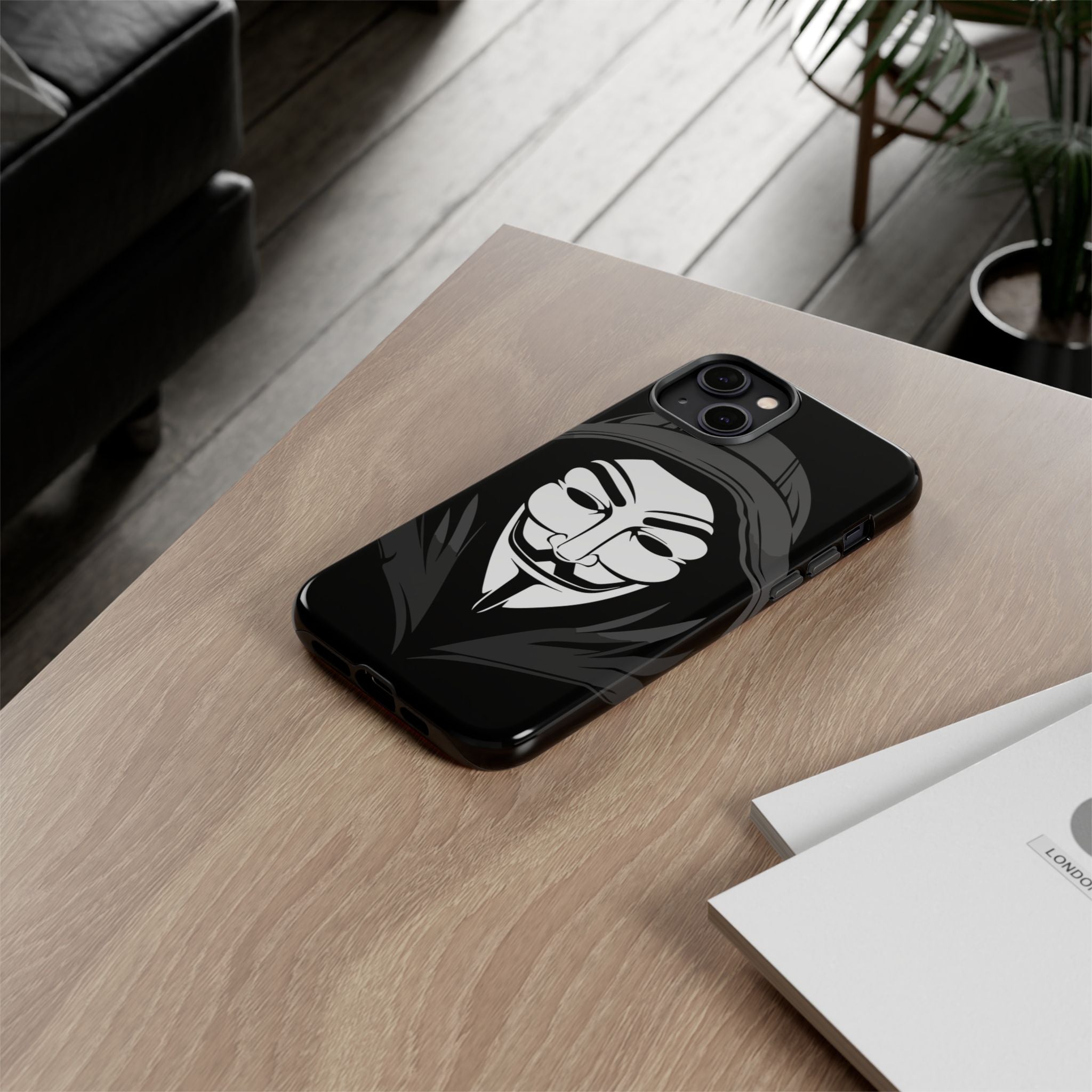 Rebellious Phone Case with Guy Fawkes Design | Tough Cases, Unique Phone Cover, Gift for Tech Lovers, Aesthetic Phone Accessory, [...]
