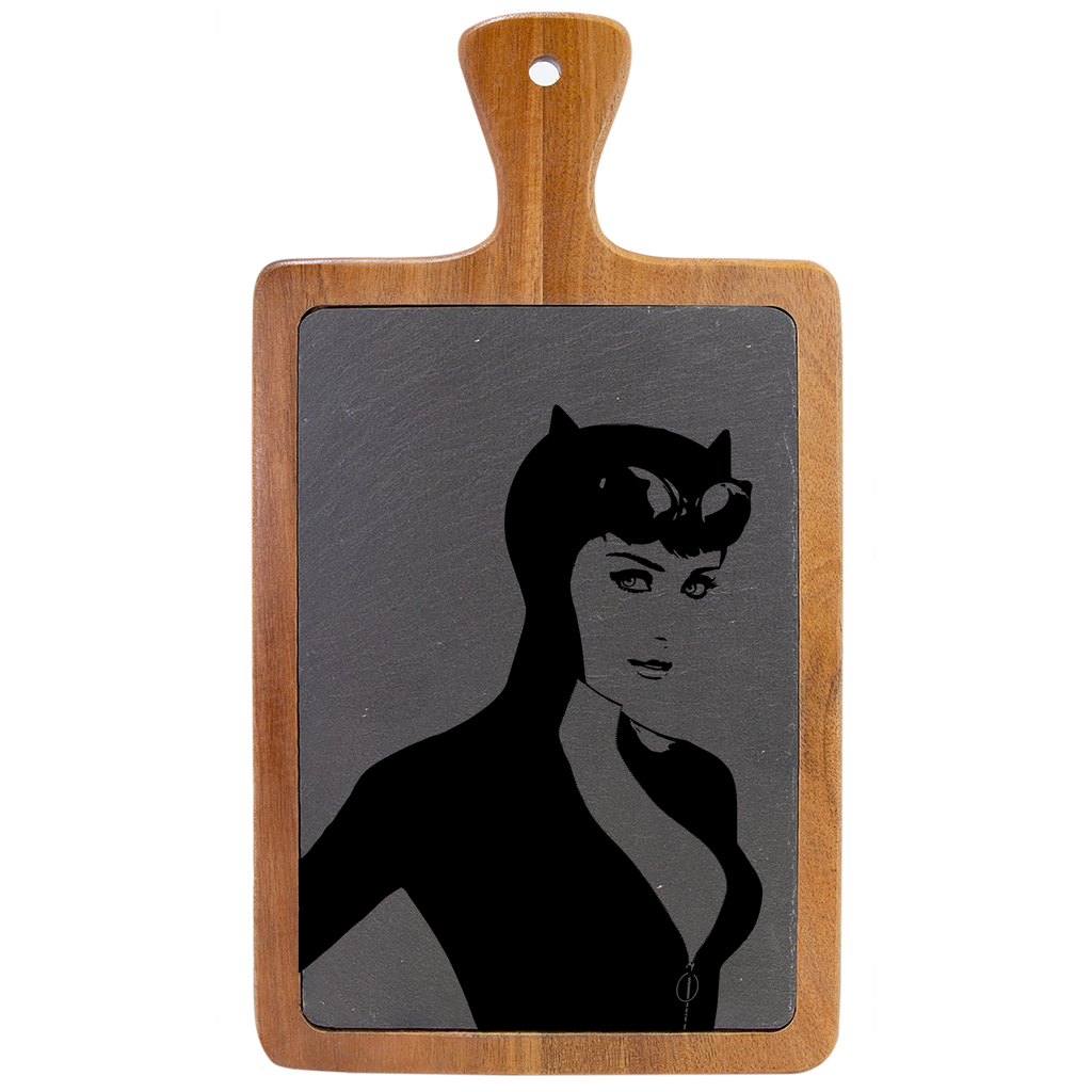 "The Femme Fatale" – Engraved Charcuterie Board