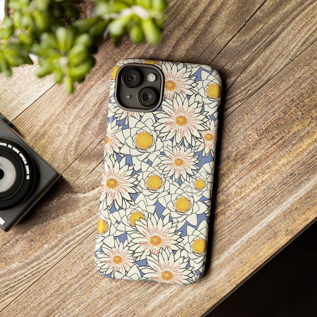 Stylish Phone Case, Floral Protective Cover, Gift for Nature Lovers, Trendy Tech Accessory, Customizable Phone Case