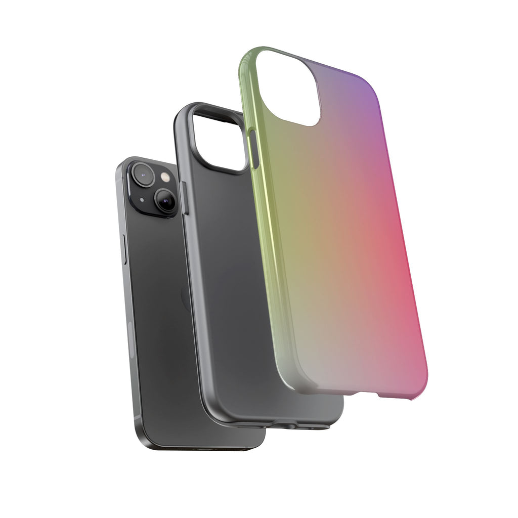 Gradient Phone Case, Tough Cases, Colorful Tech Accessory, Modern Phone Protection, Trendy Gift for Friends, Birthday, Holidays