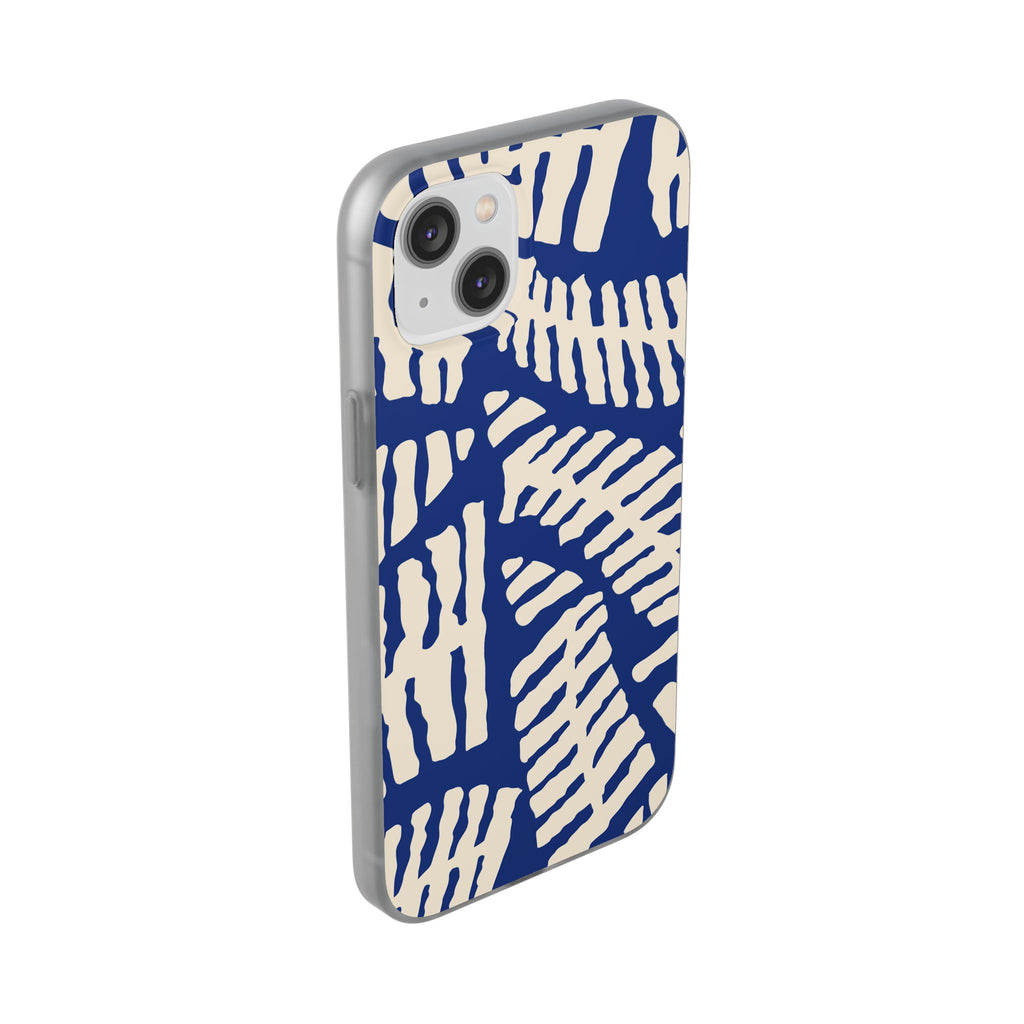 Stylish Flexi Cases for Smartphones, Artistic Phone Cover, Modern Design, Unique Gift for Her, Trendy Accessories