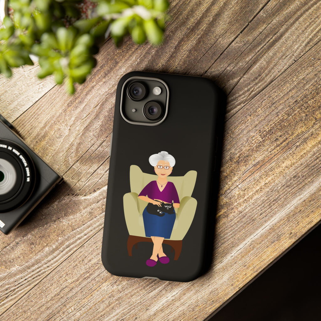 Grandma Phone Case, Tough Phone Cover for Grandparents, Durable Case for Seniors, Unique Gift for Grandmother, Personalized Tech Accessory