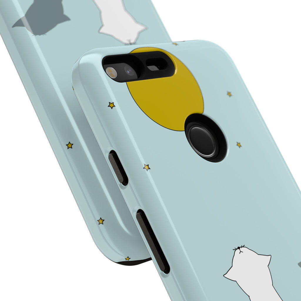 Cute Cat Phone Case, Tough Phone Cover, Pet Lover Gift, Unique Case, Animal Decor, Birthday Gift