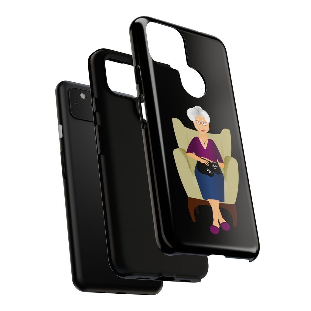 Grandma Phone Case, Tough Phone Cover for Grandparents, Durable Case for Seniors, Unique Gift for Grandmother, Personalized Tech Accessory