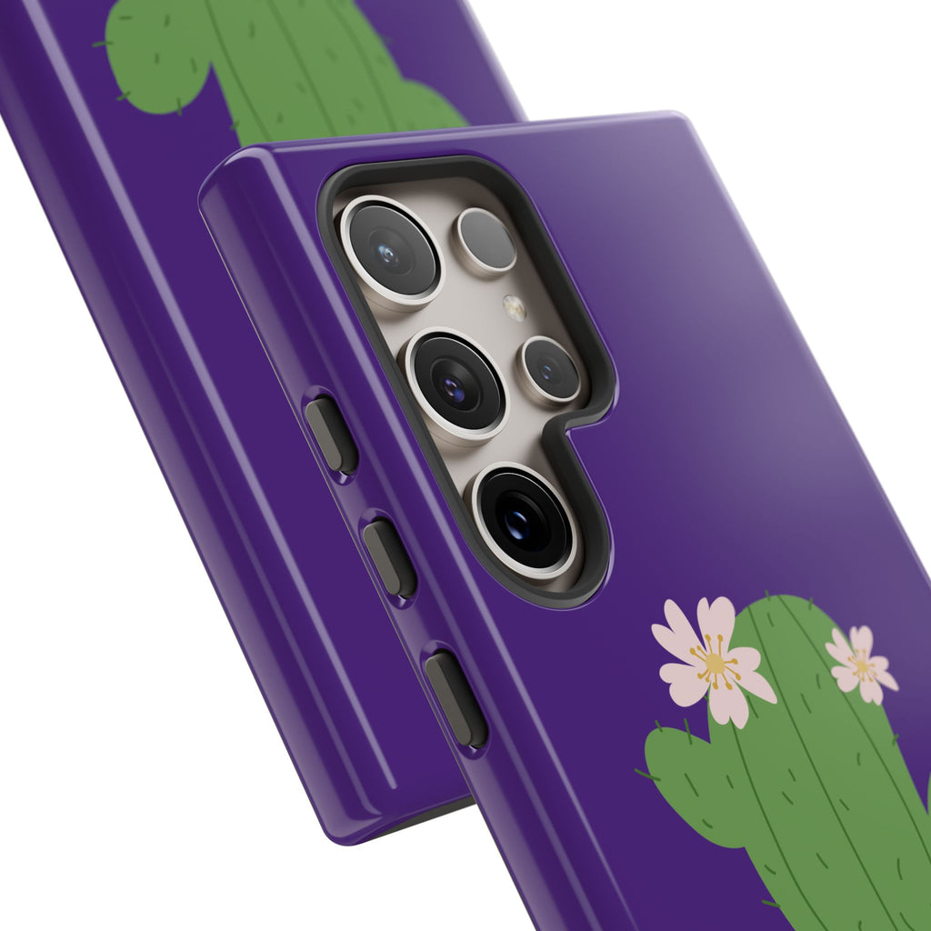 Cactus Phone Case, Tough Cases, Cute Floral, Trending Design, Unique Gift, Phone Accessories, Summer Vibe, Nature Lover