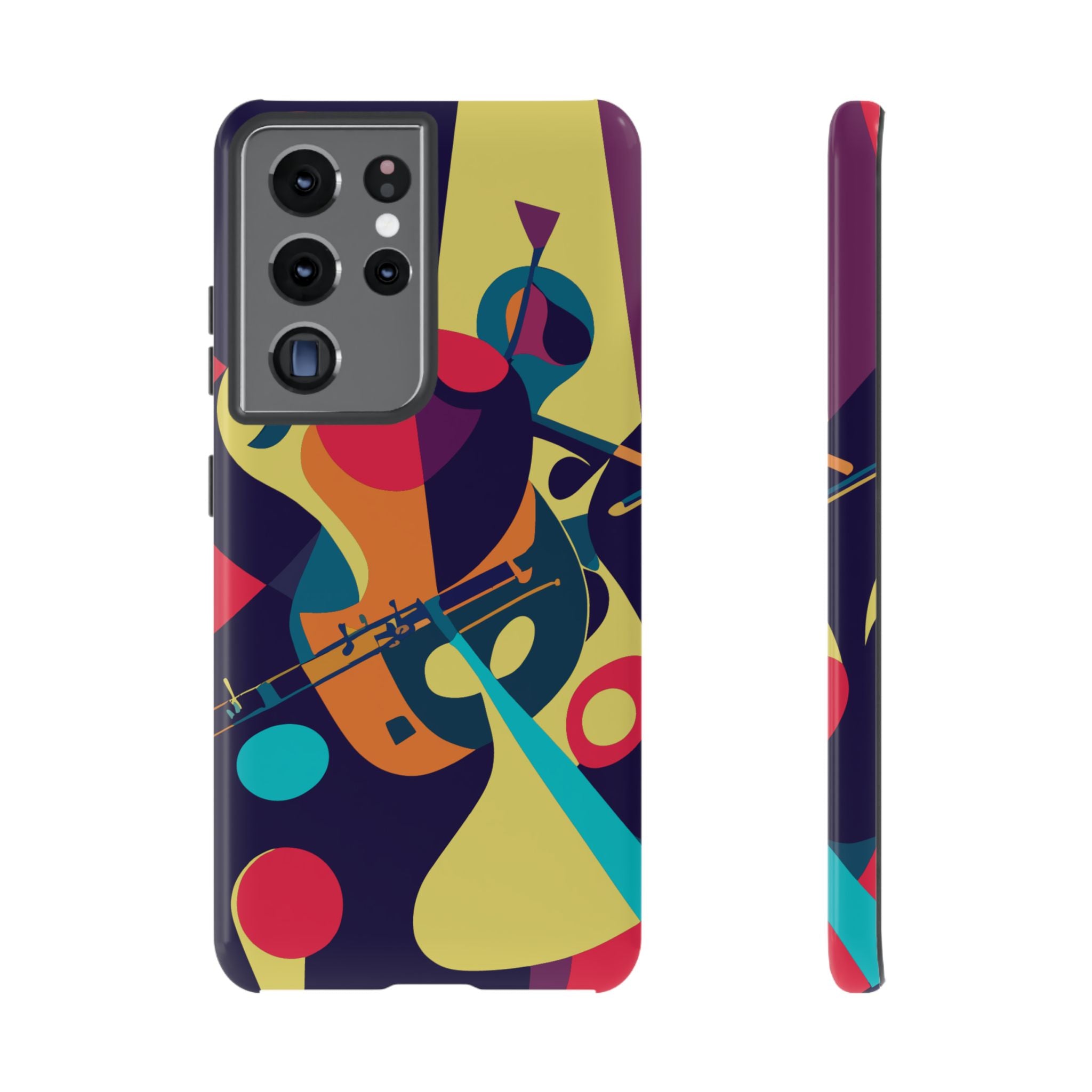 Vibrant Guitar Phone Case - Tough Cases for Music Lovers, Colorful Phone Cover, Gifts for Musicians, Artistic Mobile Accessories, [...]
