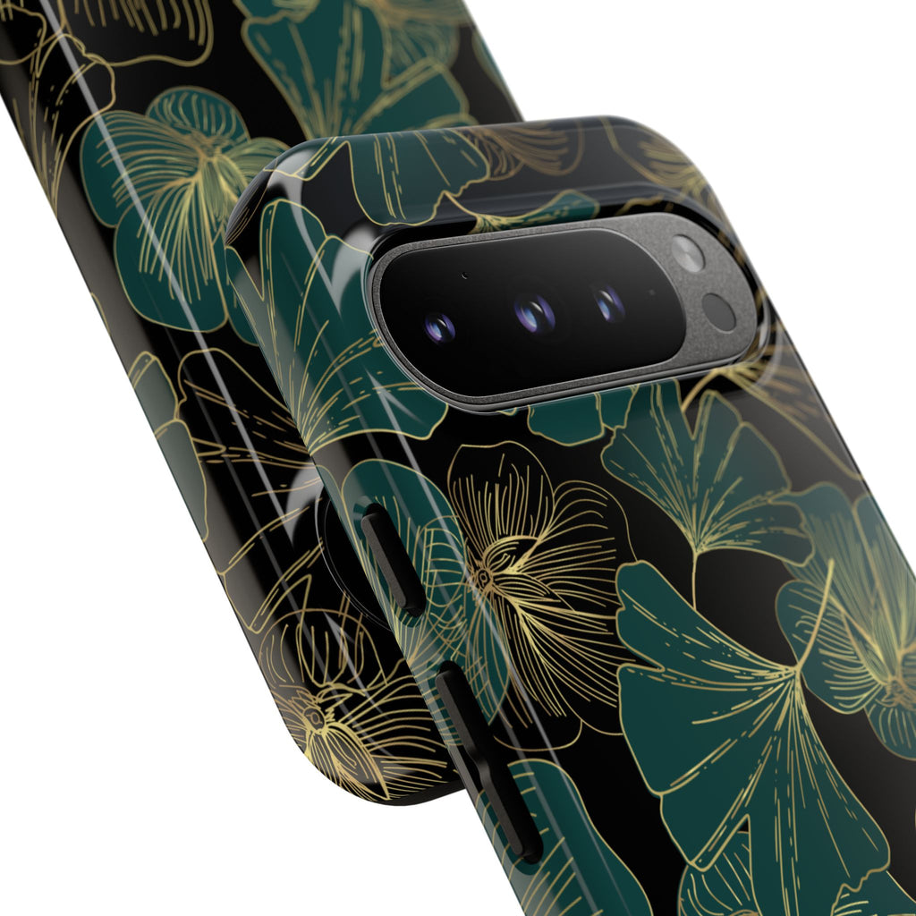 Floral Phone Case - Tough Cases, Protective Cover, Stylish Accessory, Gift for Her, Nature-Inspired Design