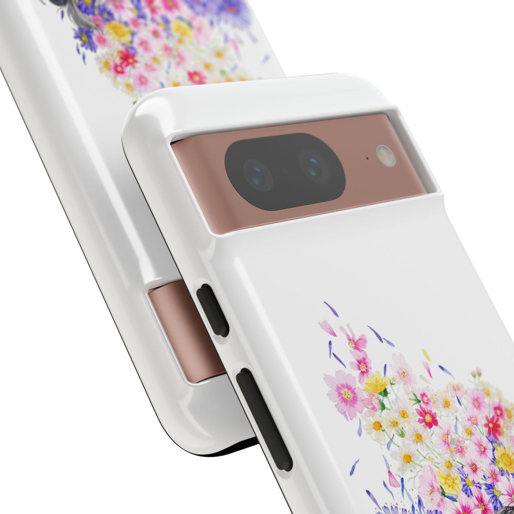 Floral Phone Case | Tough Cases | Cute Floral Design, Gift for Her, Spring Accessory, Mother's Day Gift, Stylish Protection