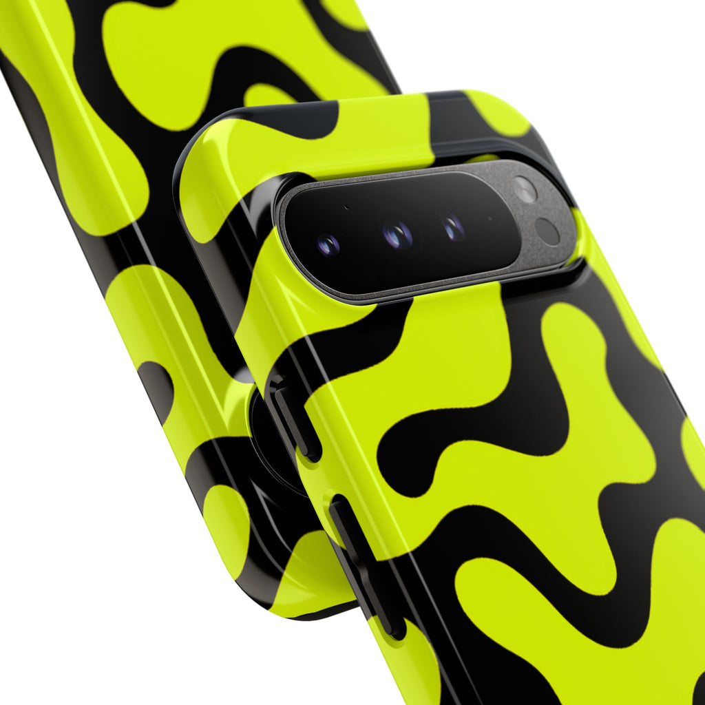Bold Pattern Phone Case, Stylish Protective Cover, Unique Gift for Tech Lovers, Trendy Mobile Accessory, Rejuvenate Your Style