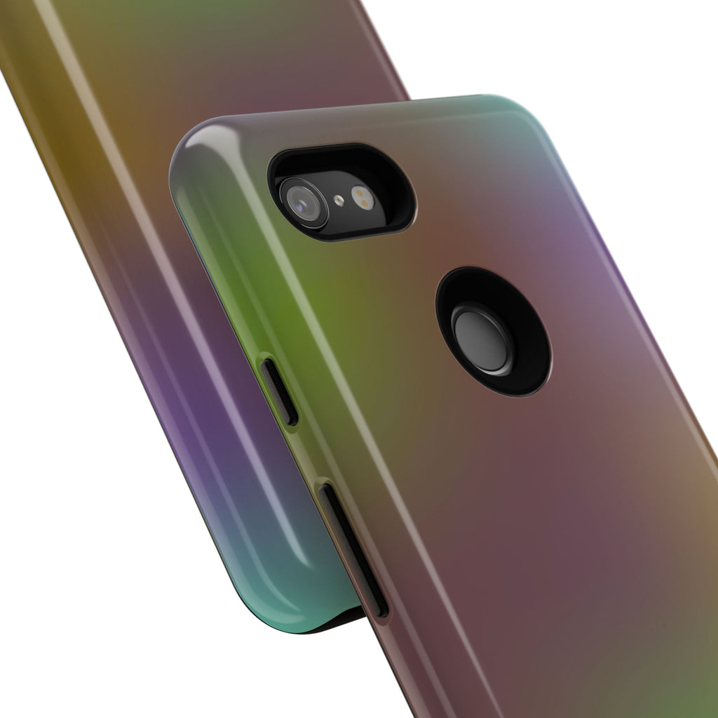 Colorful Gradient Phone Case, Tough Cases for Protection, Stylish Mobile Cover, Unique Gift, Modern Tech Accessory