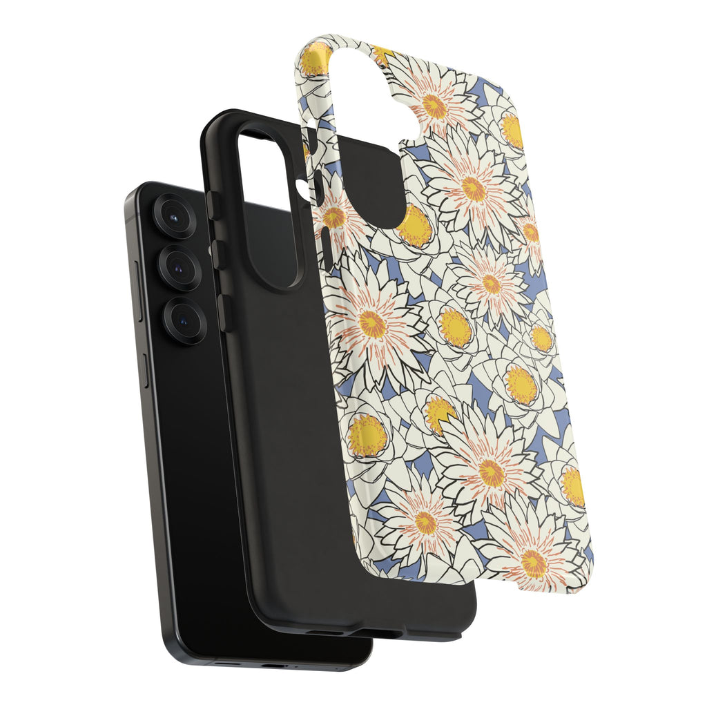 Stylish Phone Case, Floral Protective Cover, Gift for Nature Lovers, Trendy Tech Accessory, Customizable Phone Case
