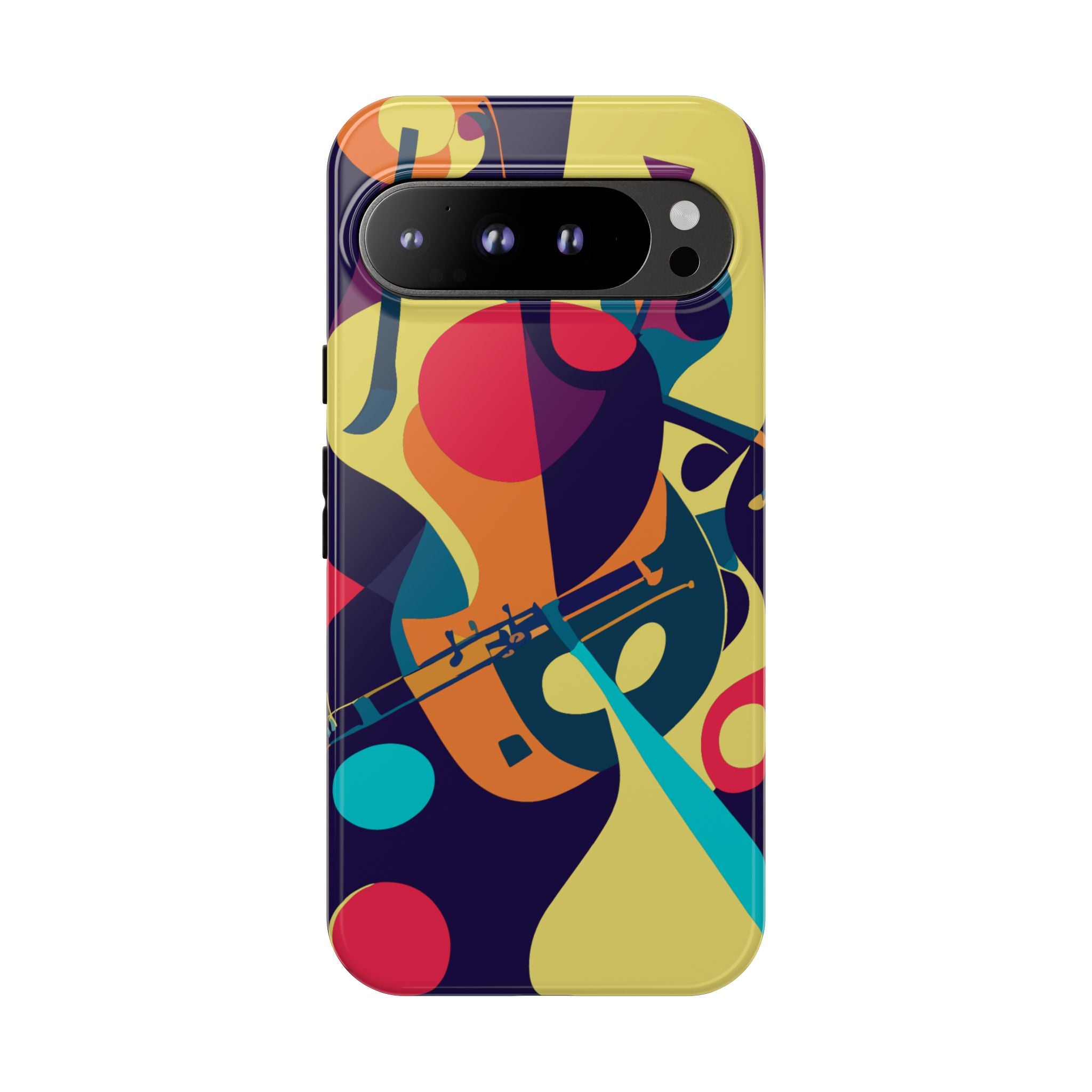 Vibrant Guitar Phone Case - Tough Cases for Music Lovers, Colorful Phone Cover, Gifts for Musicians, Artistic Mobile Accessories, [...]