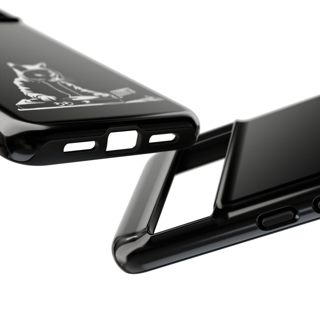 Cat DJ Phone Case | Stylish Tough Cases for Music Lovers, Gift for Cat Owners, Unique Phone Accessory, Cool Tech Gear