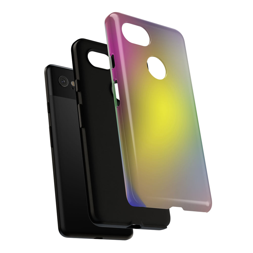 Colorful Tough Phone Case, Stylish Slim Cover, Durable Mobile Protection, Trendy Gift for Tech Lovers, Vibrant Phone Accessory