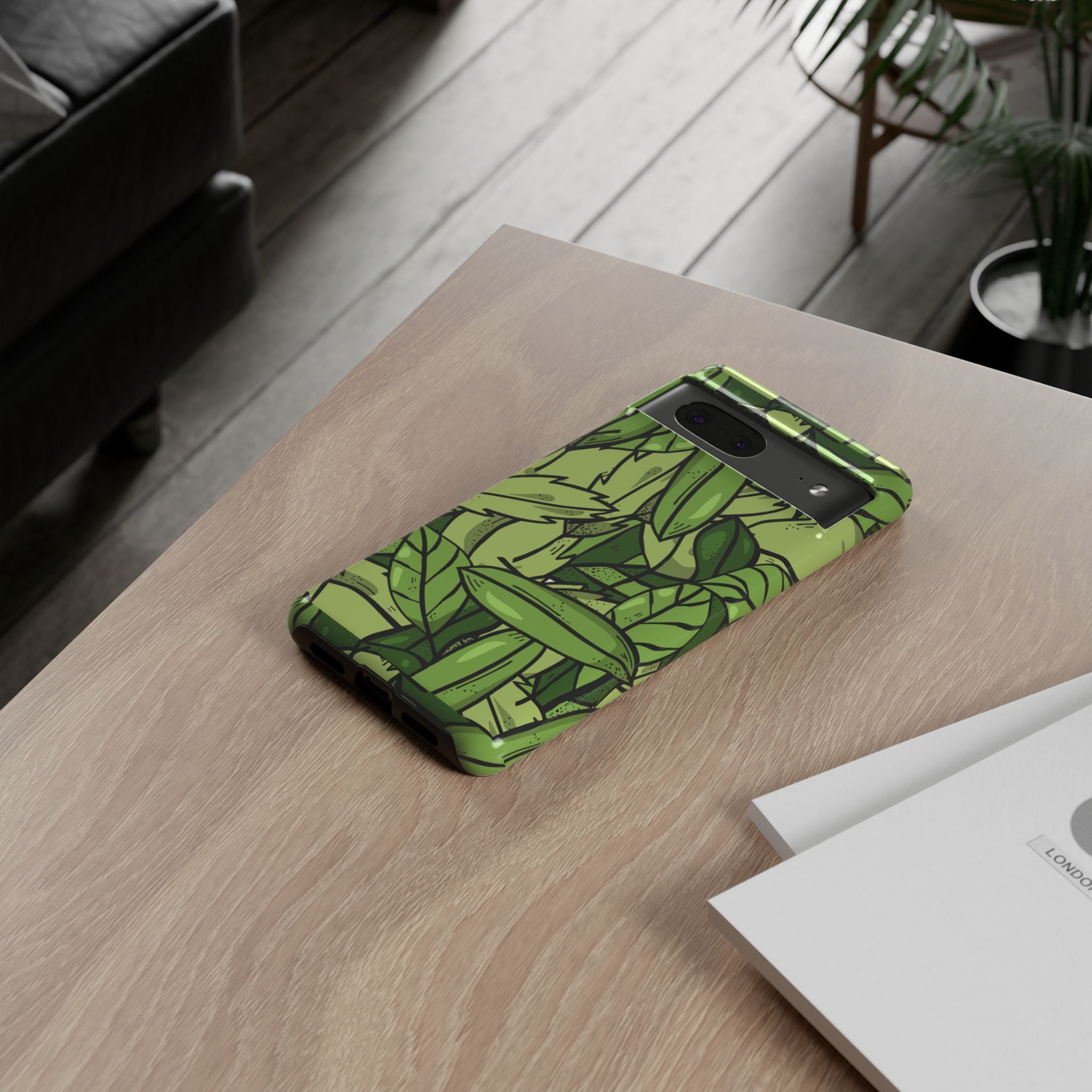 Leafy Green Phone Case - Tough Cases, Eco-Friendly Gadget Cover, Nature-Inspired Accessories, Unique Gift for Nature Lovers, Stylish [...]