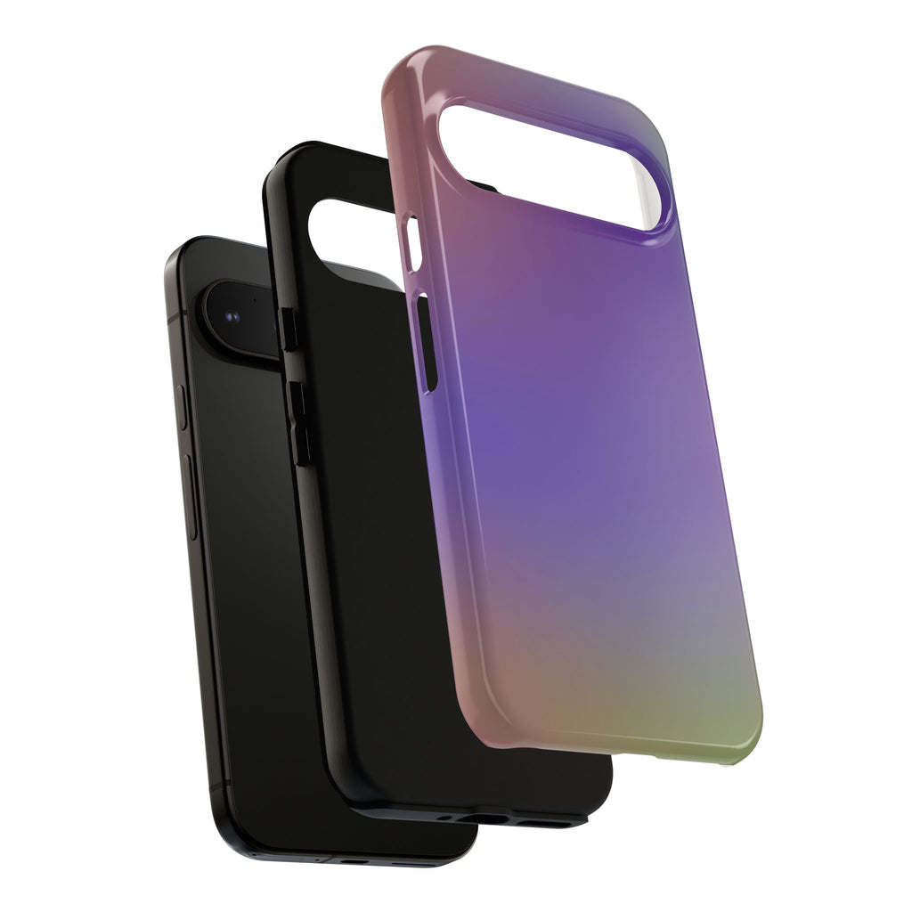 Colorful Phone Case, Tough Phone Cover, Gradient Design Case, Stylish Mobile Accessories, Unique Gift for Her
