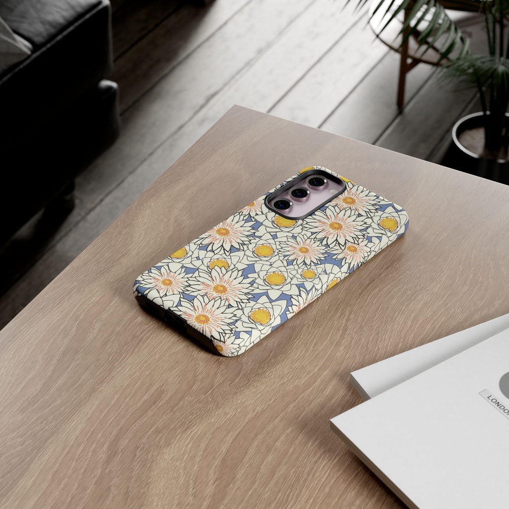 Stylish Phone Case, Floral Protective Cover, Gift for Nature Lovers, Trendy Tech Accessory, Customizable Phone Case
