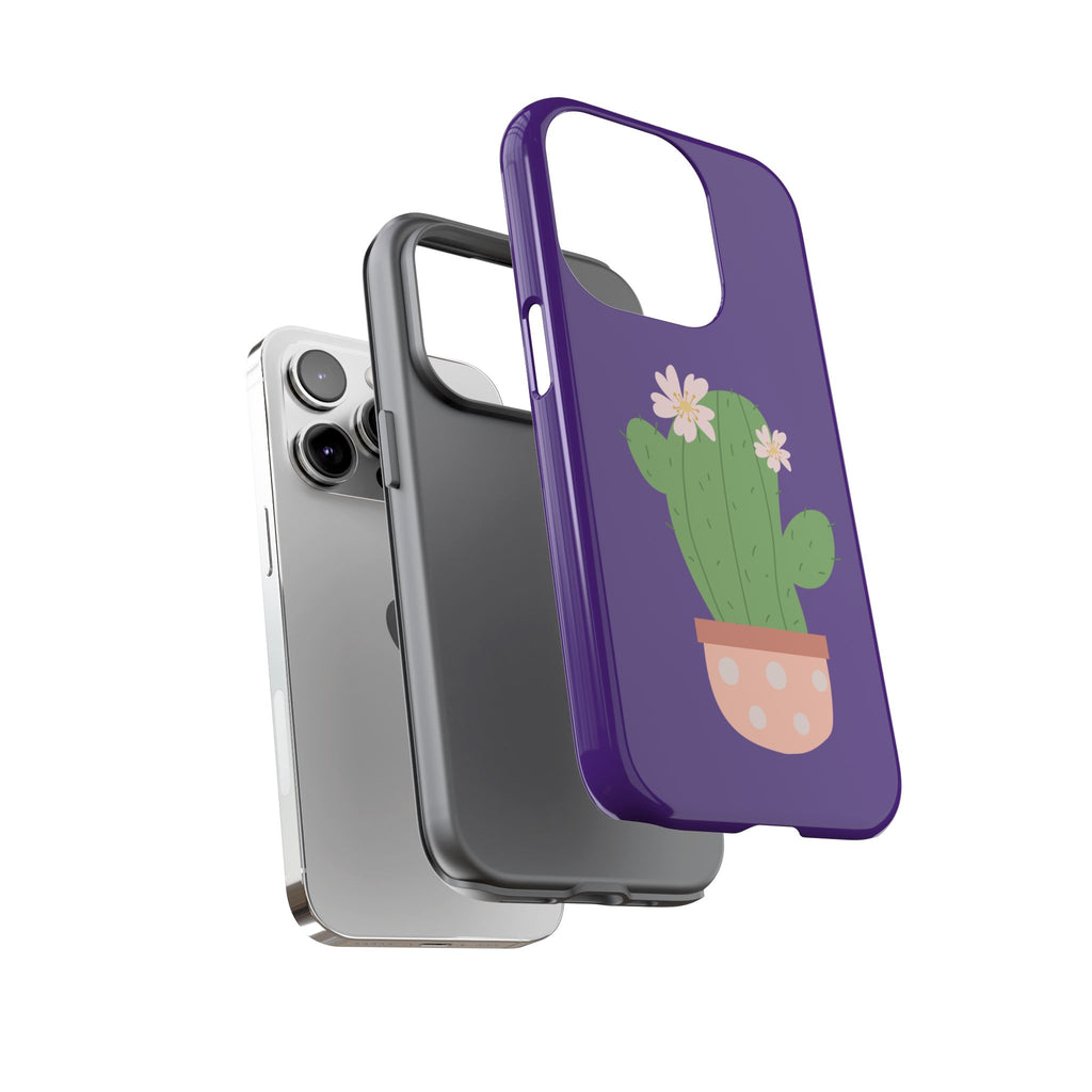 Cactus Phone Case, Tough Cases, Cute Floral, Trending Design, Unique Gift, Phone Accessories, Summer Vibe, Nature Lover