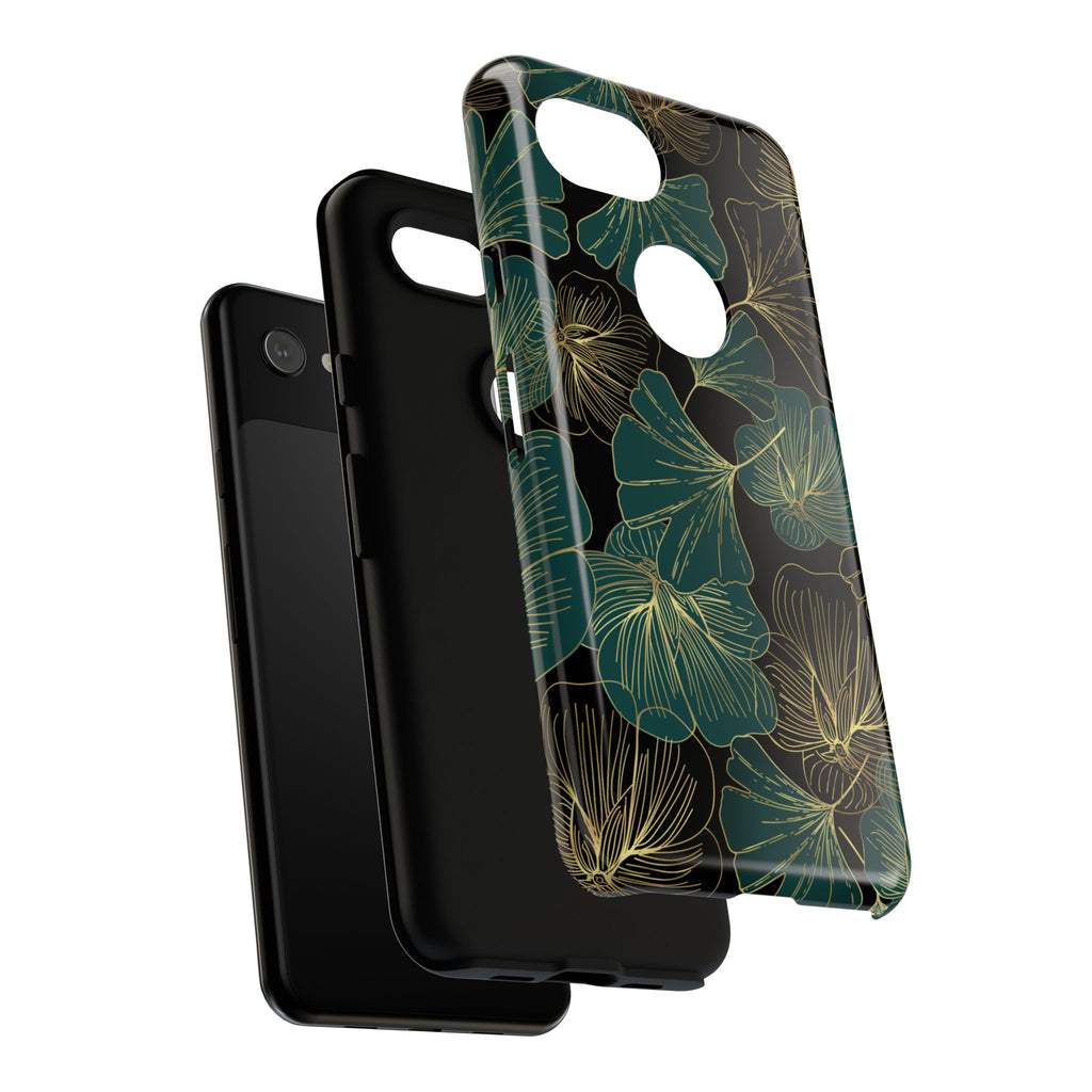 Floral Phone Case - Tough Cases, Protective Cover, Stylish Accessory, Gift for Her, Nature-Inspired Design