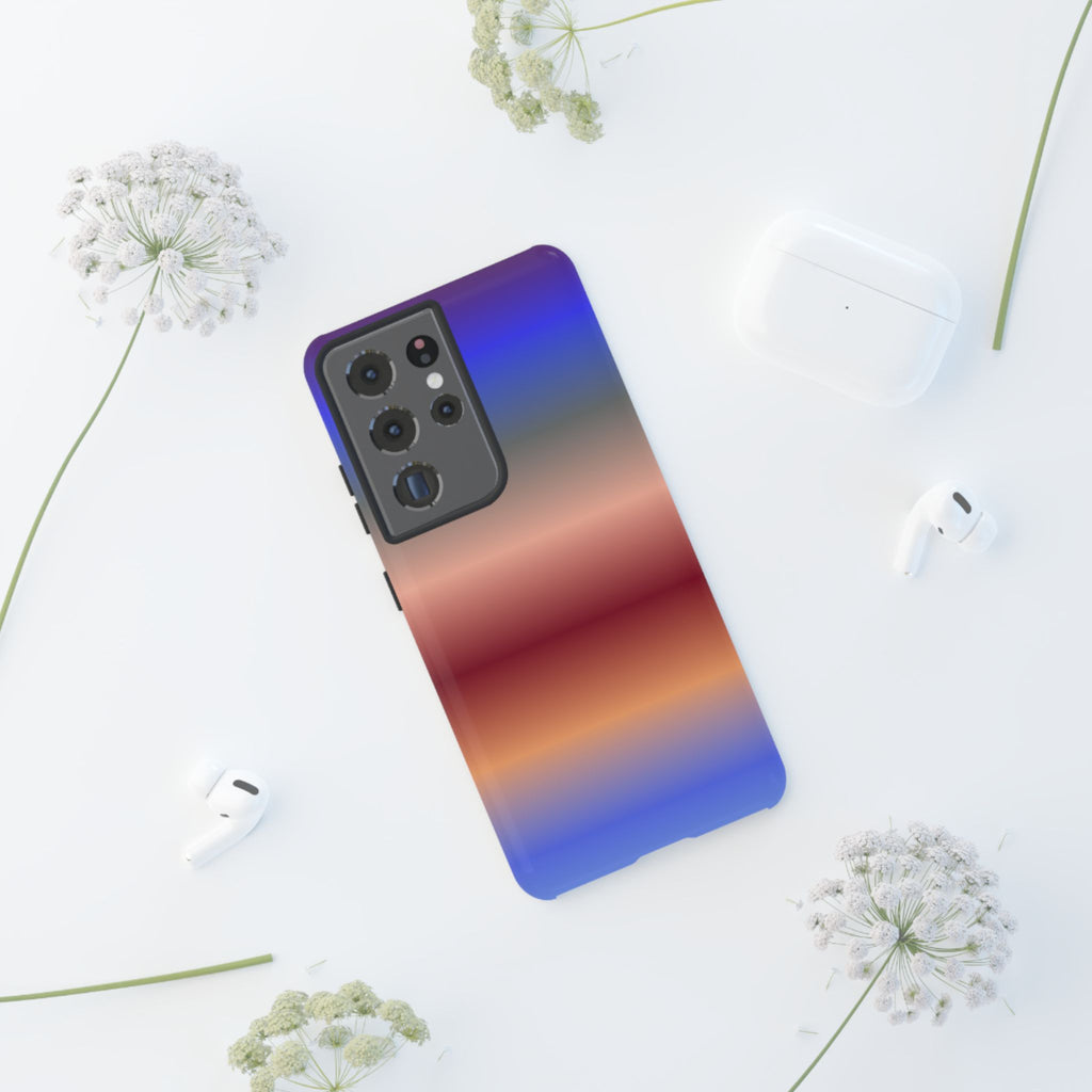 Gradient Phone Case, Tough Cases for iPhone, Stylish Phone Cover, Modern Gradient Design, Durable Protective Case, Gift for Tech Lovers