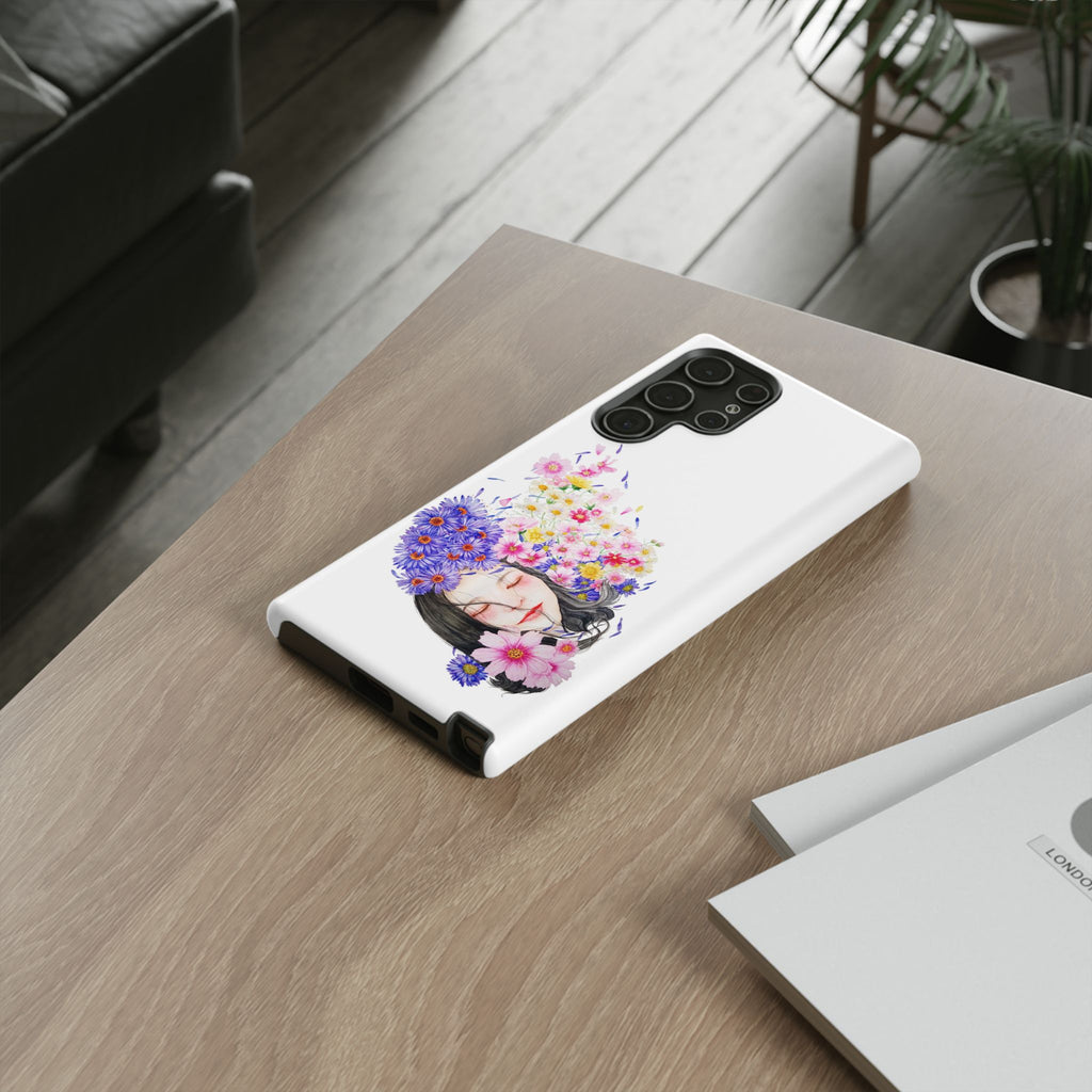 Floral Phone Case | Tough Cases | Cute Floral Design, Gift for Her, Spring Accessory, Mother's Day Gift, Stylish Protection