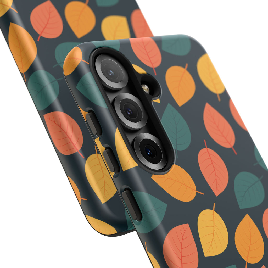 Autumn Leaves Phone Case - Protective Cell Phone Cover, Fall Aesthetic, Nature Lover Gift, Seasonal Accessories, Eco-Friendly Case