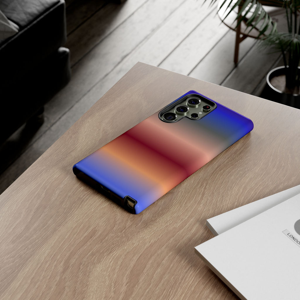Gradient Phone Case, Tough Cases for iPhone, Stylish Phone Cover, Modern Gradient Design, Durable Protective Case, Gift for Tech Lovers