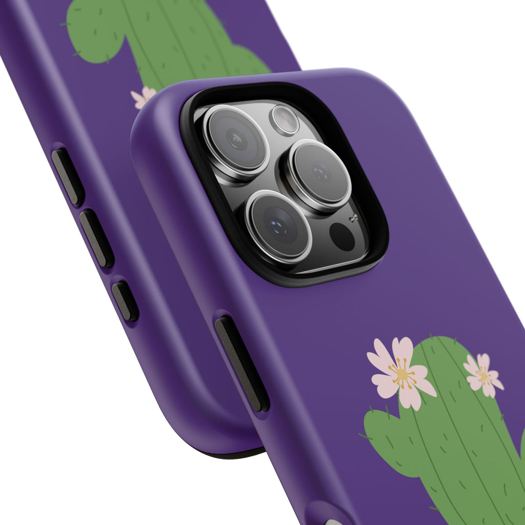 Cactus Phone Case, Tough Cases, Cute Floral, Trending Design, Unique Gift, Phone Accessories, Summer Vibe, Nature Lover