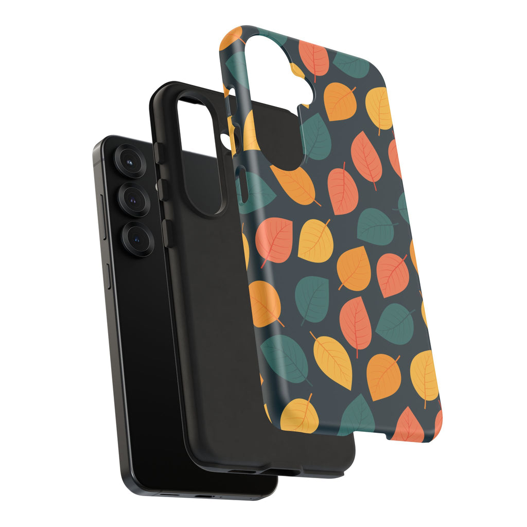 Autumn Leaves Phone Case - Protective Cell Phone Cover, Fall Aesthetic, Nature Lover Gift, Seasonal Accessories, Eco-Friendly Case