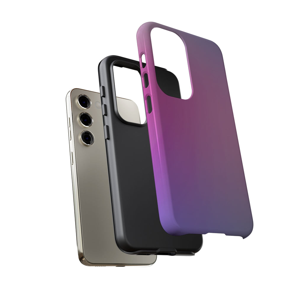 Stylish Phone Case, Tough Phone Cover, Gradient Phone Protector, Customizable Phone Shell, Durable Phone Accessory