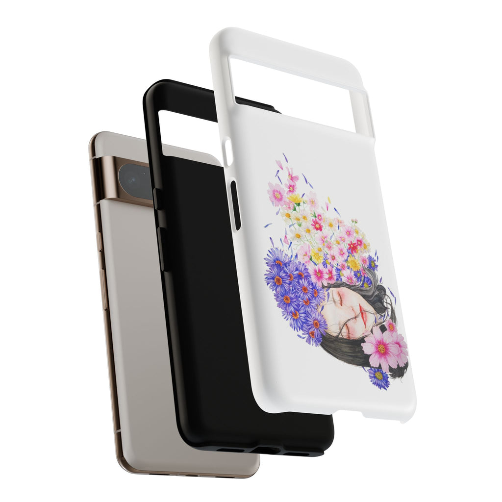 Floral Phone Case | Tough Cases | Cute Floral Design, Gift for Her, Spring Accessory, Mother's Day Gift, Stylish Protection