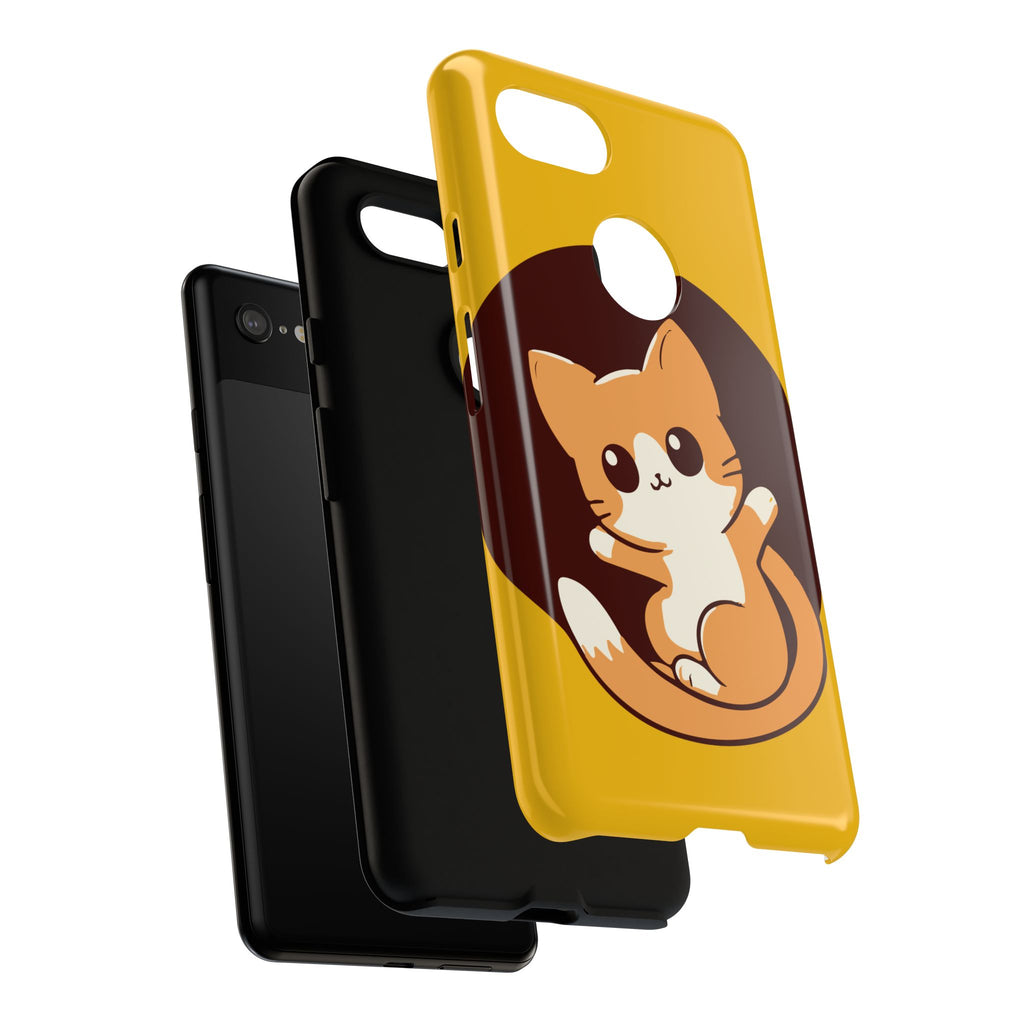 Cute Cat Phone Case | Tough Cases for Cat Lovers, Animal Design, Fun Gift, Unique Case, Durable Protection